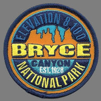 Utah Patch - Bryce Canyon National Park - Travel Patch Iron On - 3"