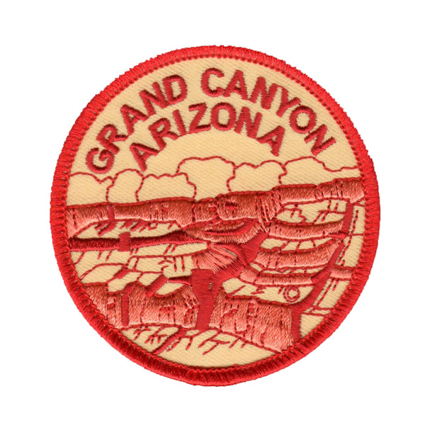 Grand Canyon National Park Patch Iron On Circle
