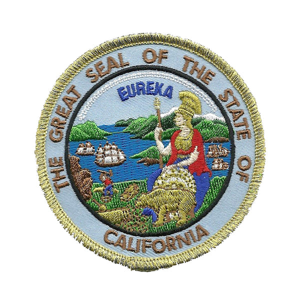 Great California State Seal Iron on Patch