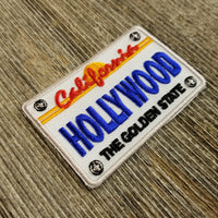 Hollywood Patch - License Plate California - Golden State
