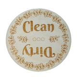 Dishwasher Clean - Dirty Magnet - Wood Kitchen Decor - Rustic Decor - Housewarming Gift Kitchen Magnet