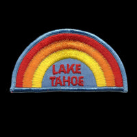 Vintage Lake Tahoe Patch - California Souvenir - Rainbow