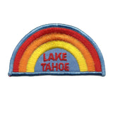 Vintage Lake Tahoe Patch - California Souvenir - Rainbow