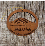 Mt Lassen Volcanic National Park Souvenir - Christmas Ornament - Handmade