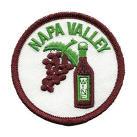Napa Valley Iron On Patch - California Wine Souvenir