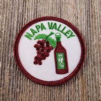 Napa Valley Iron On Patch - California Wine Souvenir