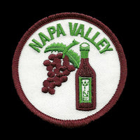Napa Valley Iron On Patch - California Wine Souvenir