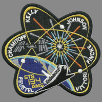 NASA STS-134 AMS Endeavour Iron On Patch