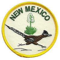 New Mexico Patch - Roadrunner - Agave Plant