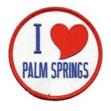 Palm Springs Patch - I Love Palm Springs - California Souvenir