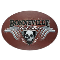 Bonneville Salt Flats Decal – UT Sticker – Utah Souvenir – Travel Sticker 5" Oval Travel Gift