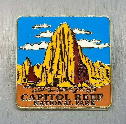 Utah Pin - Capitol Reef National Park UT Souvenir Pin Lapel Travel 1.25" - HP-14007