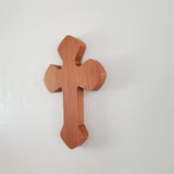 Wood Wall Cross - Wooden Cross - Wall Cross - Celtic Cross 7 Inch