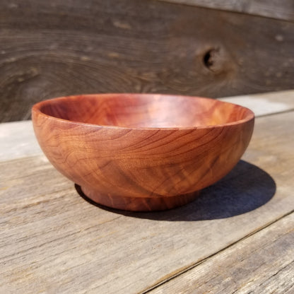 California Redwood Bowl Handmade 5 Inch Burl Wood Art #249