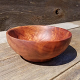 California Redwood Bowl Handmade 5 Inch Burl Wood Art #249