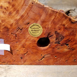 Wood Clock For the Desk Handmade California Redwood Burl #148