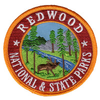 Redwoods National and State Park Iron On Patch
