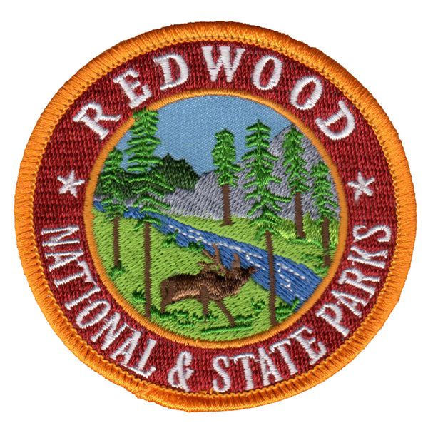 Redwoods National and State Park Iron On Patch