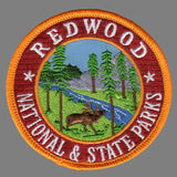 Redwoods National and State Park Iron On Patch
