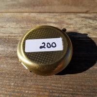 Redwood Pill Box 3 Sections California Burl Souvenir Memento #200