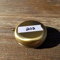 Handmade Pill Box 3 Sections Redwood Top California Burl #202