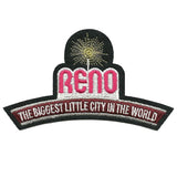 Reno Patch - Biggest Little City in the World Sign - Nevada