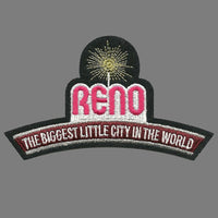 Reno Patch - Biggest Little City in the World Sign - Nevada