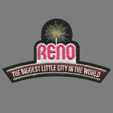 Reno Patch - Biggest Little City in the World Sign - Nevada