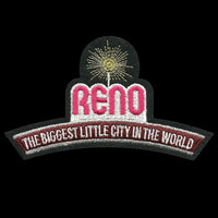 Reno Patch - Biggest Little City in the World Sign - Nevada