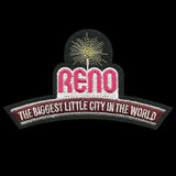 Reno Patch - Biggest Little City in the World Sign - Nevada