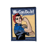 We Can Do It Rosie Riveter Patch Iron On