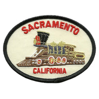 California Patch - Sacramento Train - Railroad Souvenir