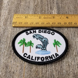 California Patch - San Diego - Dolphins - Palm Trees