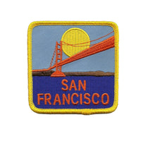 San Francisco Patch - Golden Gate Bridge - California Souvenir