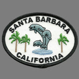 California Patch - Santa Barbara - Palm Trees and Dolphins
