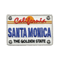 Santa Monica Patch - California Golden State - CA License Plate