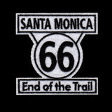 Santa Monica Route 66 End of the Trail Patch Iron On