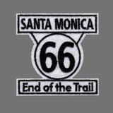 Santa Monica Route 66 End of the Trail Patch Iron On