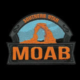 Southern Utah Patch - Moab UT - Arches National Park - Travel Patch Iron On - UT Souvenir Patch 3"