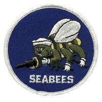 Seabees Patch - Navy - Naval Construction Battalion