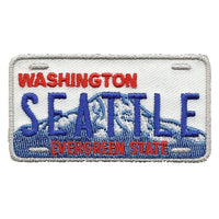Seattle Patch - The Evergreen State - WA License Plate
