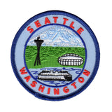 Seattle Washington Space Needle Patch Iron On