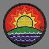 Solar Future Logo Iron On Patch - Solar Power