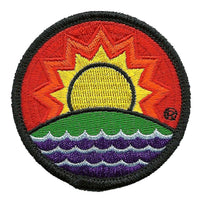 Solar Future Logo Iron On Patch - Solar Power