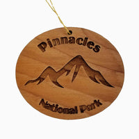 Pinnacles National Park Ornament Handmade Wood California Souvenir Mountains