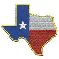 Texas Patch - TX Flag State Shape - Lonestar
