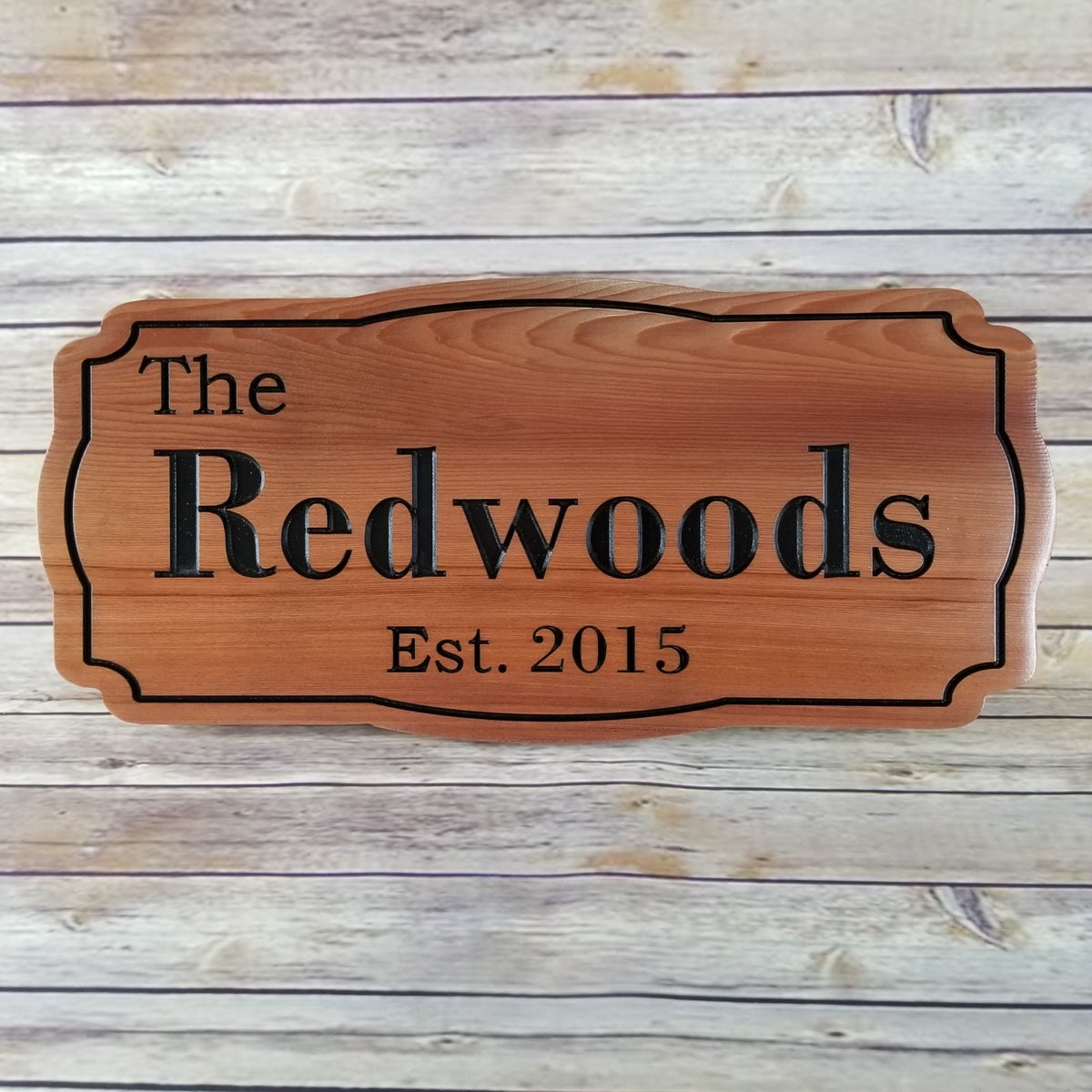 Redwood Sign Redwood Name Signs