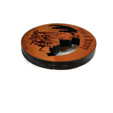 Trees of Mystery Souvenir Magnet Handcrafted USA Redwood Travel Wood Gift