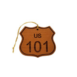California Ornament - Road Sign - Highway 101