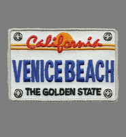 Venice Beach Patch - California Golden State - CA License Plate